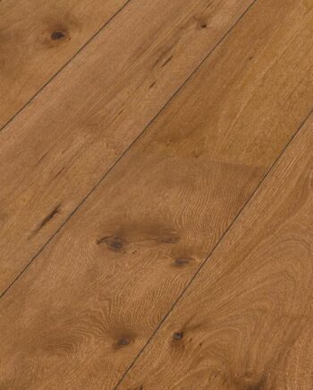 Tammiparketti Meister, Lindura HD 400, Authentic chestnut brown oak 08911, 1-sauva, 2200 x 270 mm, harjattu, luonnonöljy