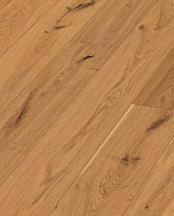 Tammiparketti Meister, Longlife PD 400, Authentic oak lightly smoked look 09027, 1-sauva, 2200 x 180 mm, harjattu, luonnonöljy