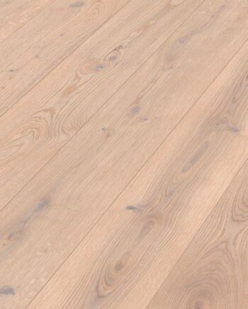 Tammiparketti Meister, Longlife PD 400, Authentic off-white oak 09017, 1-sauva, 2200 x 180 mm, harjattu, ultramatta lakka