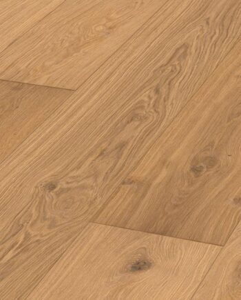 Tammiparketti Meister, Longlife PD 450, Authentic pure oak 09004, 1-sauva, 2400 x 255 mm, harjattu, ultramatta lakka