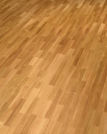 Tammiparketti Thede & Witte Euro 3-strip, natur, mattalakka, 3-sauva, 2200 x 204 x 14 mm