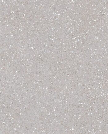 Terrazzokuvioinen mattapintainen lattialaatta Tau Sassy Silver, 60x120 cm, 10,5 mm, hopeanharmaa, R10, rektifioitu
