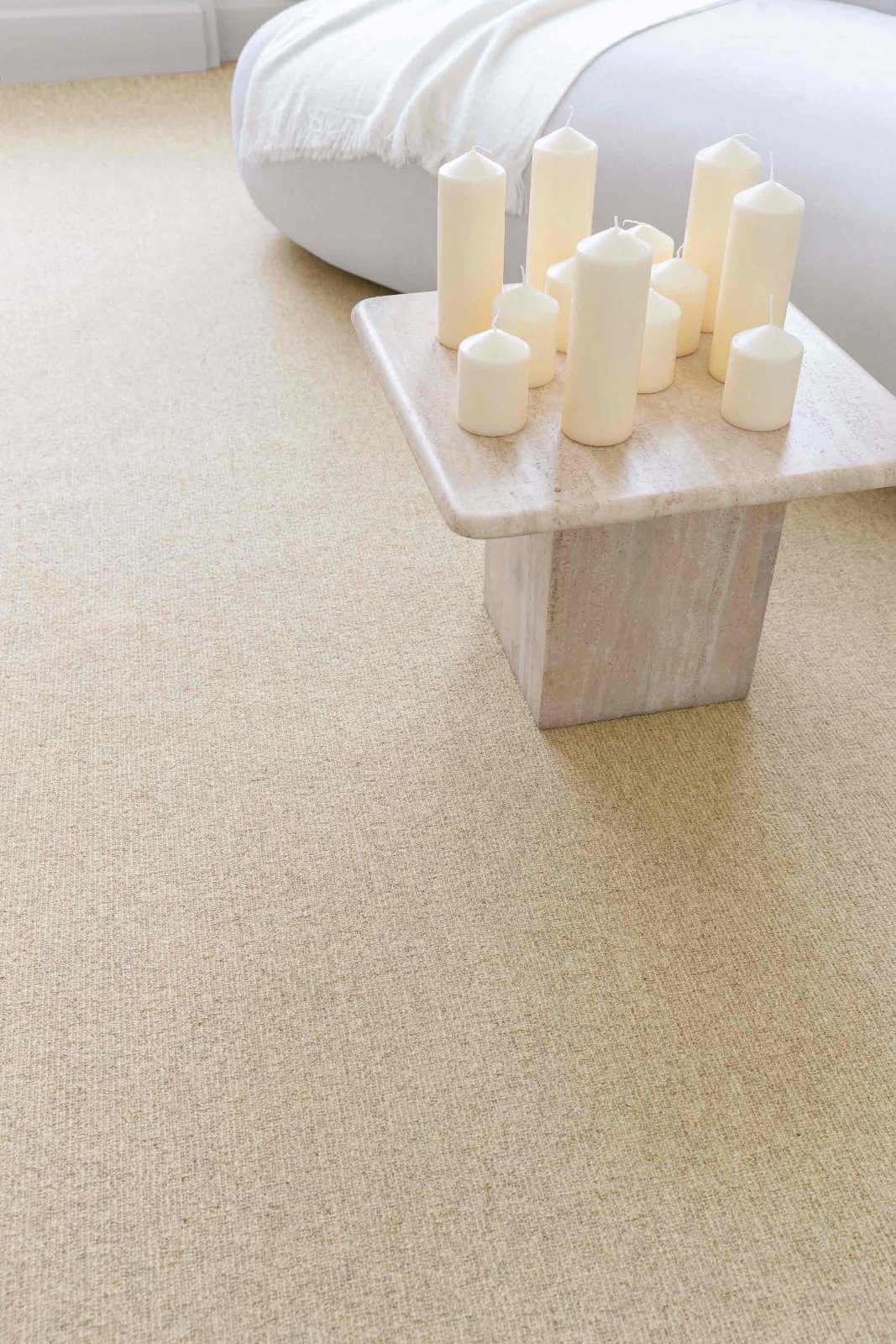 Villainen kokolattiamatto Creatuft Cadiz 35 Silver Grey – 3