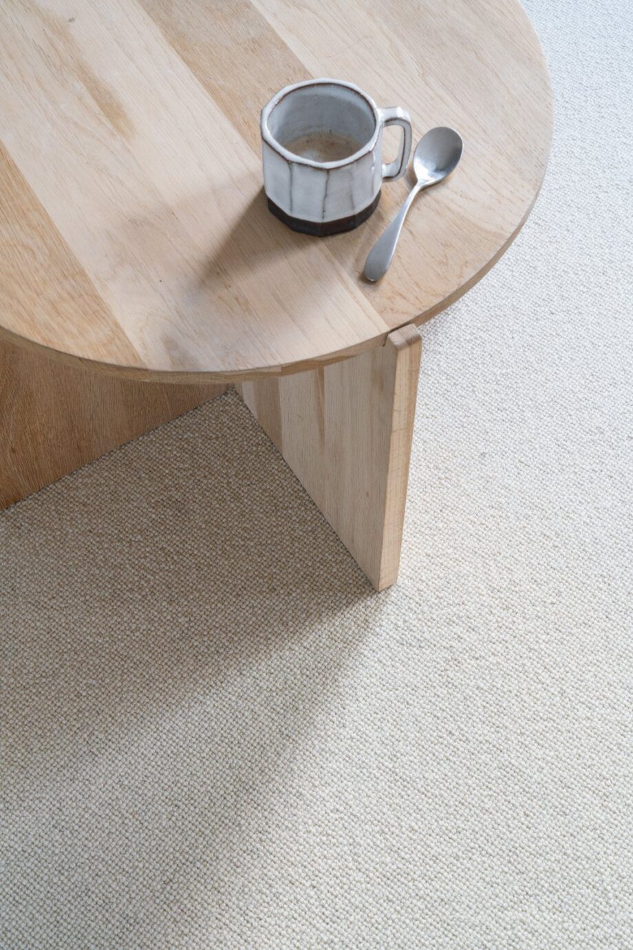 Villainen kokolattiamatto Creatuft Riga 45 Dark grey – 3