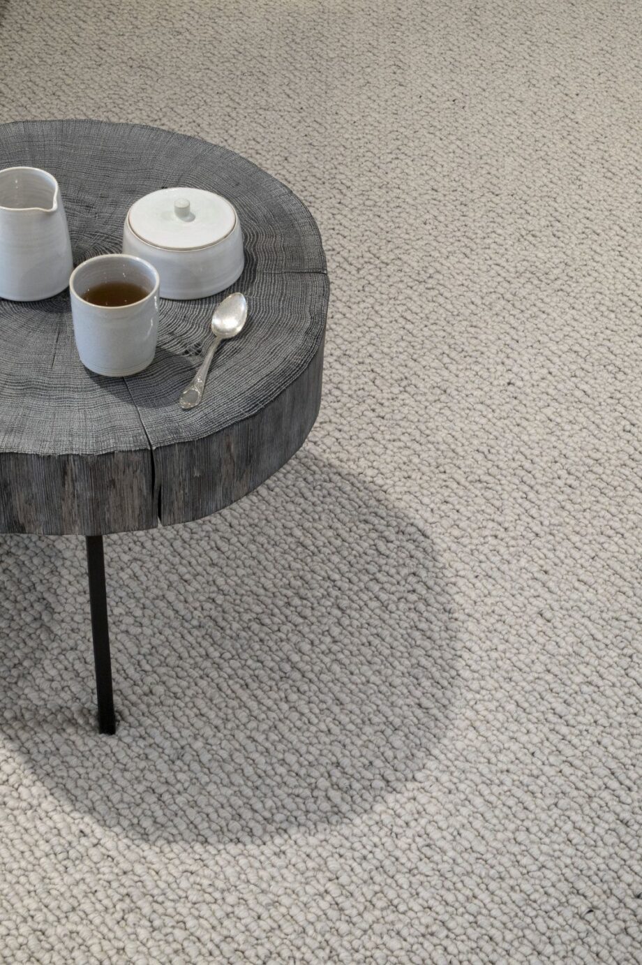 Villainen kokolattiamatto Creatuft Titan 4 Dark grey – 3