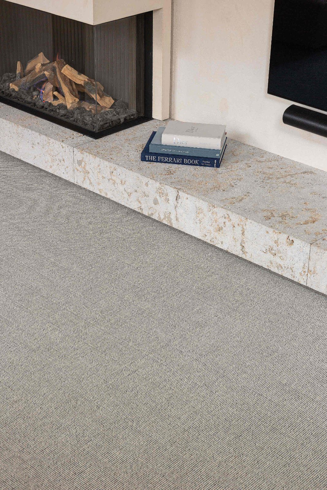 Villainen kokolattiamatto Creatuft Estrella 95 Beige – 3