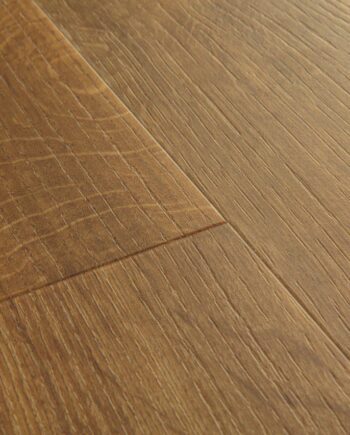 Vinyylilankut SPC Quick Step autumn oak brown alpha medium planks, viistetty