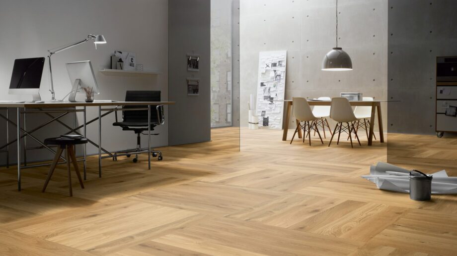 Parketti Tammi, ter Hürne, Oak, harjattu, viistetty, matta lakka – 4