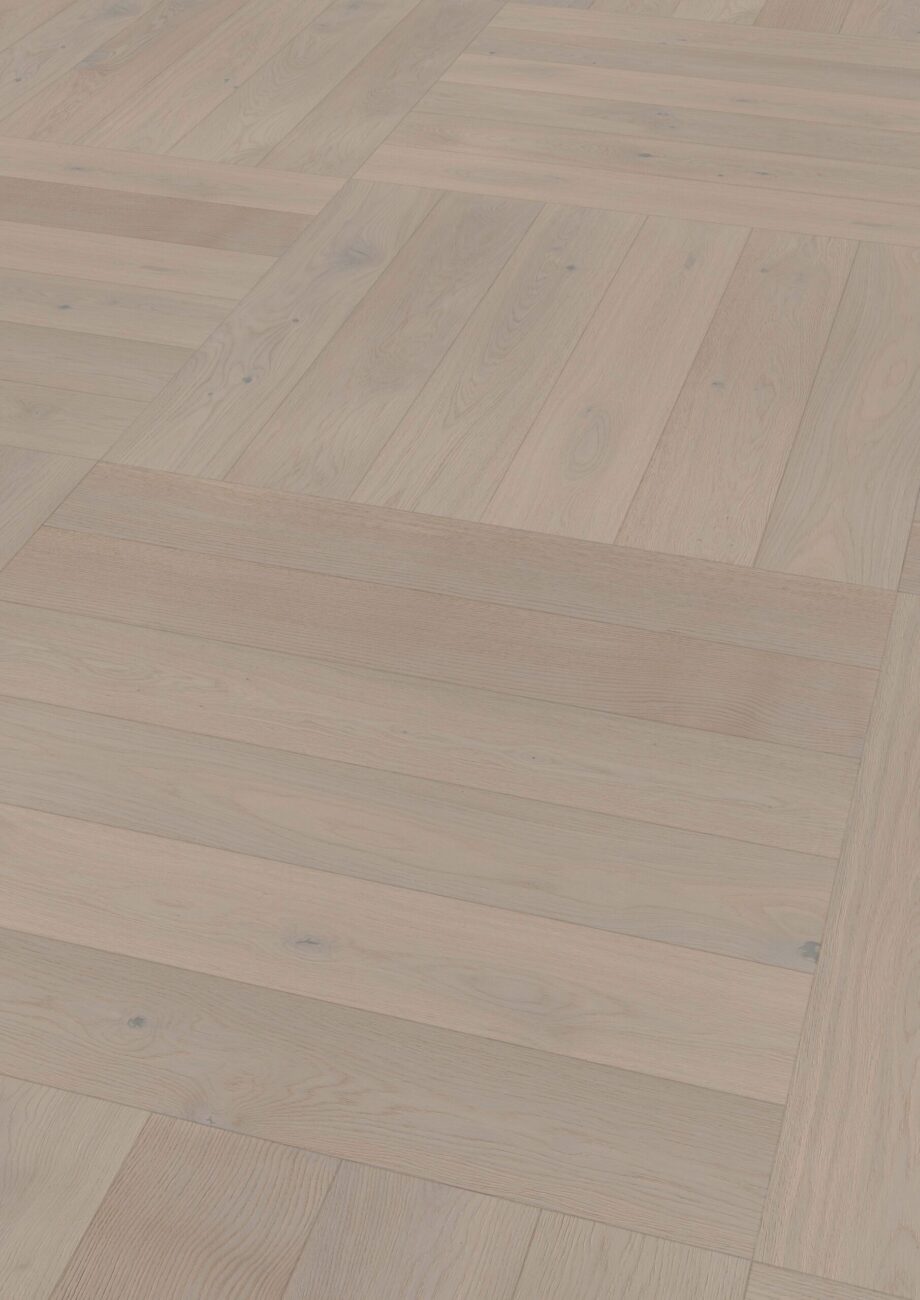 Parketti Tammi, ter Hürne, Oak light grey, harjattu, viistetty, erityisesti matta lakka – 2