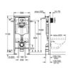 Seinä-WC paketti GROHE – 2