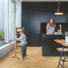 виниловый ламинат lvt ёлочкой quick-step pristine fall oak honey 