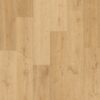 Vinyylilankku Quick Step Bloom Elegant Oak Natural, luonnollinen tammen sävy ja lankkudesign.