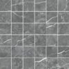 036.281.0294.09213-1 Marmorefektiga matt mosaiikplaat Tau Elite Graphite 5x5, 30x30 cm, grafiithall