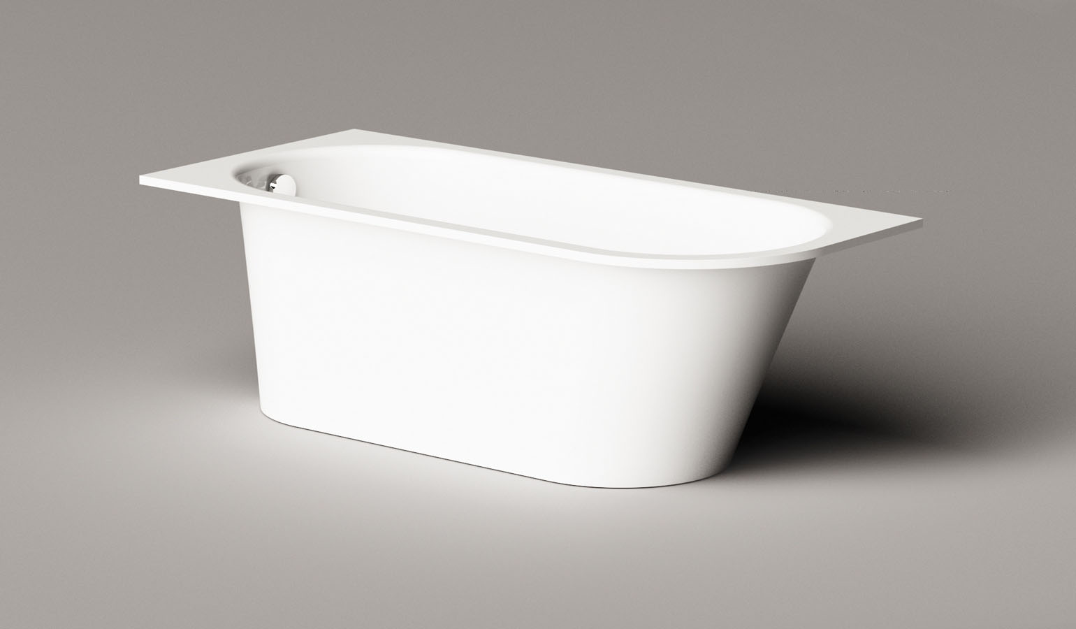Upotettava kylpyamme PAA VARIO L B 168x75 cm, valukivi – 10