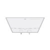 Seinaäärne kivivann PAA DECO WALL 166×81 cm, matt Silkstone 6 Kulma-amme PAA DECO CORNER A 160x127 cm, vasen, Silkstone – 3
