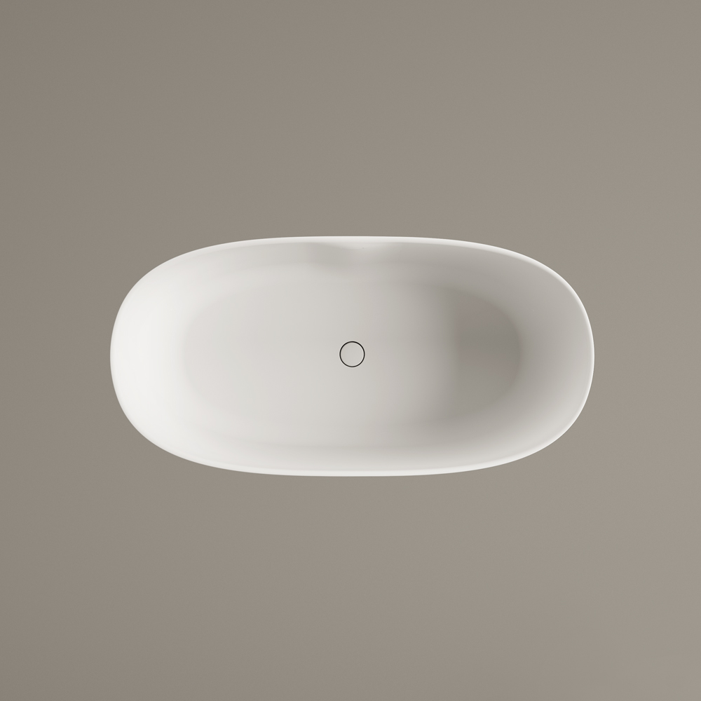 Vapaasti seisova kylpyamme PAA PERLA 145, Silkstone – 9