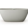 Eraldiseisev kivivann PAA PERLA 145 145×71 cm, matt Silkstone 5 Vapaasti seisova kylpyamme PAA PERLA 145, Silkstone – 5