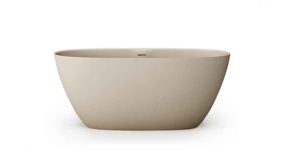 Eraldiseisev kivivann PAA PERLA 145 145×71 cm, matt Silkstone 6 Vapaasti seisova kylpyamme PAA PERLA 145, Silkstone – 6