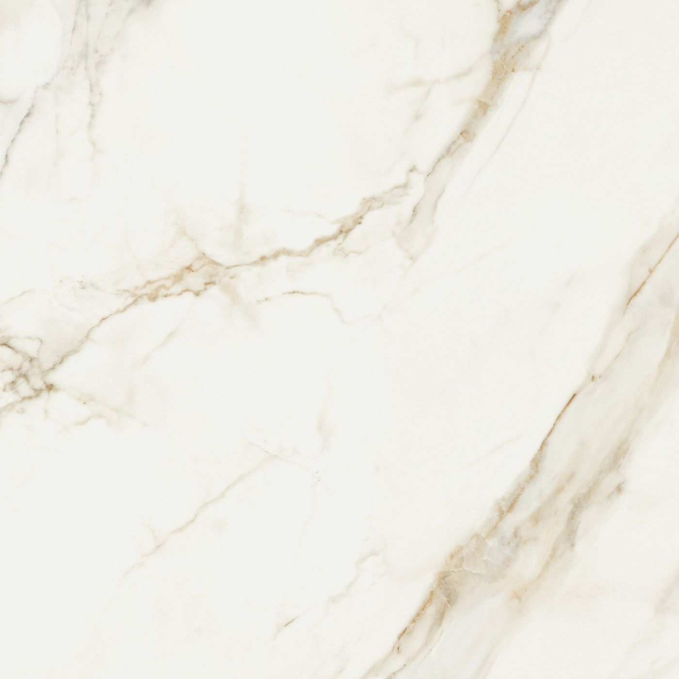 Marmorikuvioiset laatat ABK Sensi Up Calacatta Gold, 80x80 cm, 8,5 mm, matta (naturale)