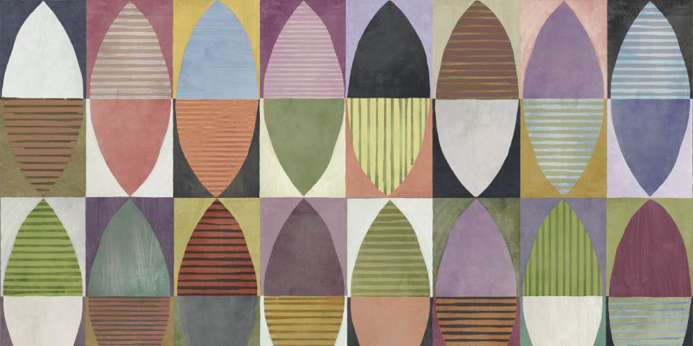 Kuviollinen koristelaatta ABK Wide&Style Africa, 120x240 cm (4 x 60x120 cm), 8,5 mm, matta