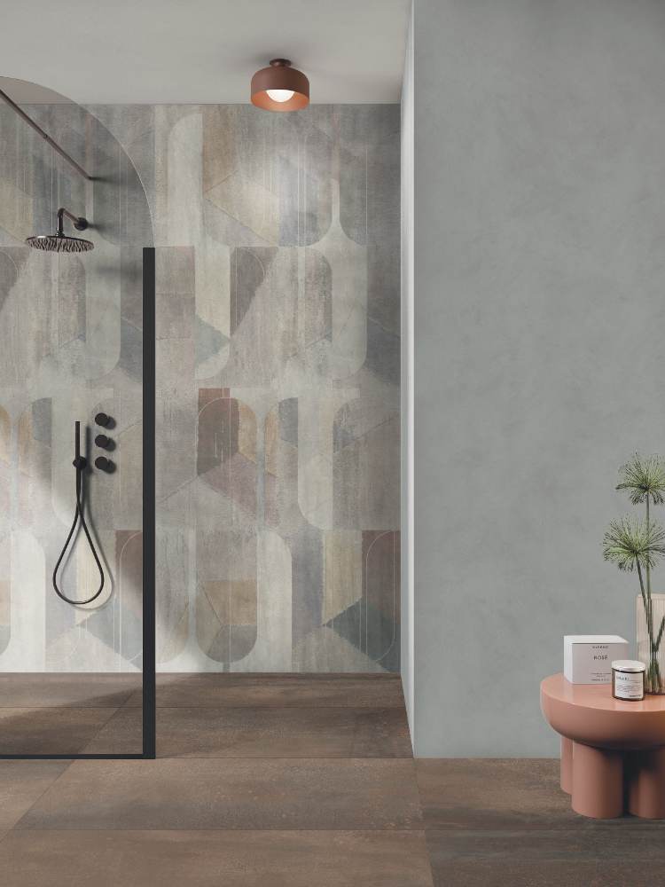 Kuviollinen koristesuurlaatta ABK Wide&Style Shapes, 120x280 cm, 6 mm, matta