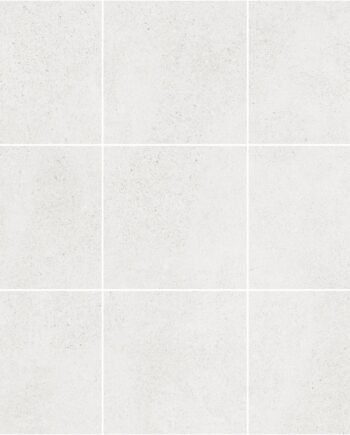 Betonikuvioinen mosaiikkilaatta Tau Integra White 10x10, 30x30 cm, valkoinen
