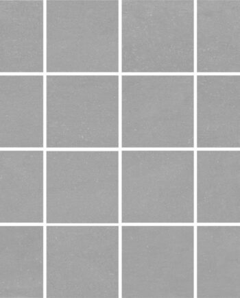 Betonikuvioinen mosaiikkilaatta Tau Lema Silver 7x7, 30x30 cm, hopeanharmaa