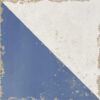 189215-1 Valencia hüdroplaadi mustriga portselanplaat Dune Antiga Cabanyal Azul, 20x20 cm, 9 mm, sinine