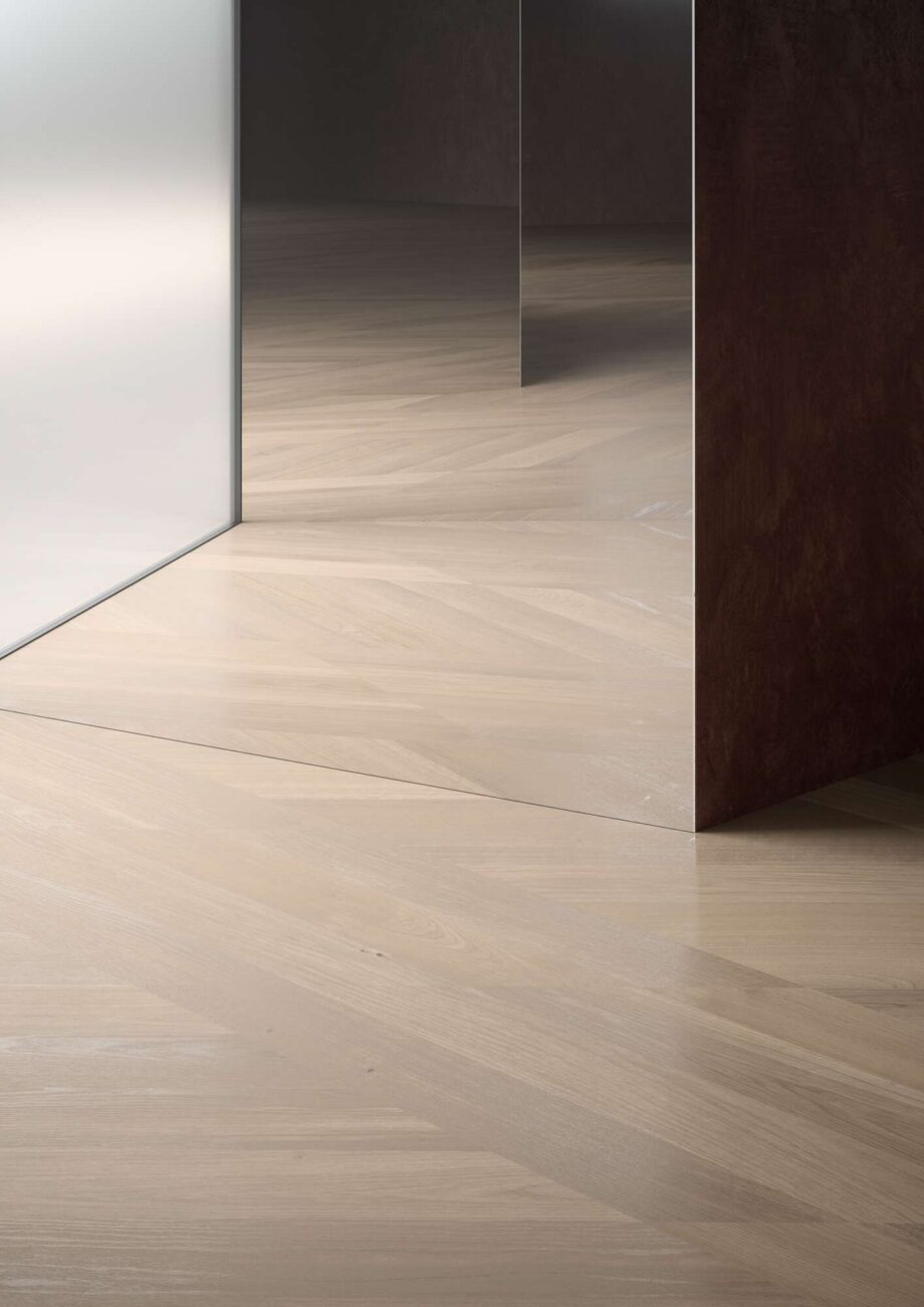Chevron parketti Bauwerk Formpark Rombico tammi Farina 14 öljytty harjattu – 3