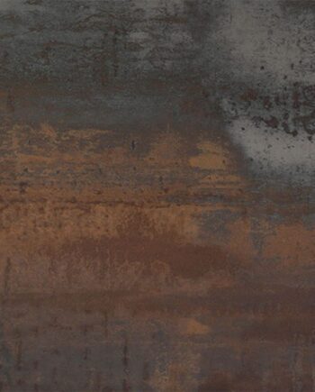 Corten-terästä jäljittelevä lattialaatta Tau Corten A, 60x120 cm, 10,5 mm, ruosteenruskea, rektifioitu