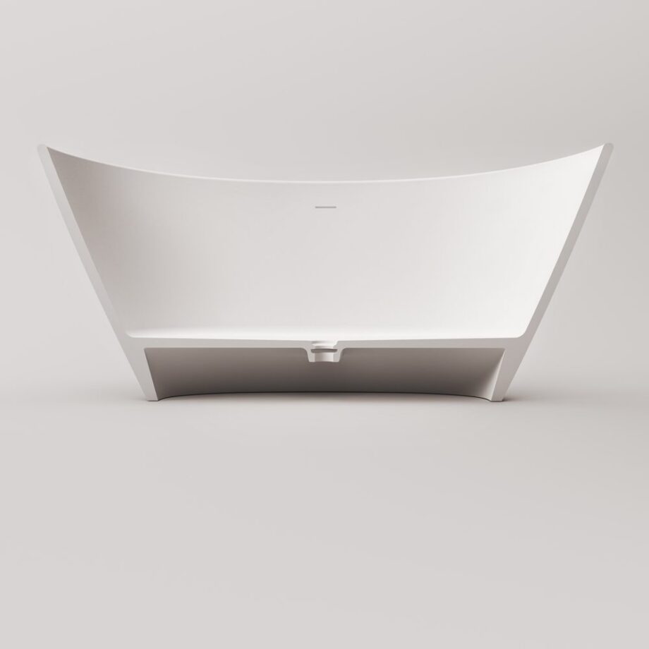 Vapaasti seisova kylpyamme PAA AMORE 160x85 cm, Graphite – 8