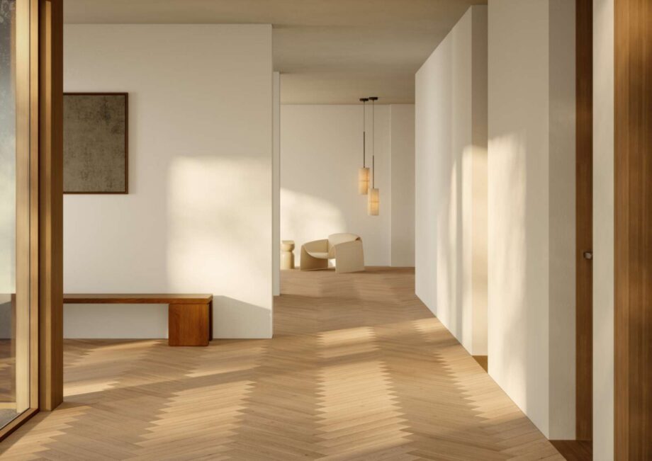 Kalanruoto tammiparketti Bauwerk Vectorpark natur 14 öljytty harjattu – 3
