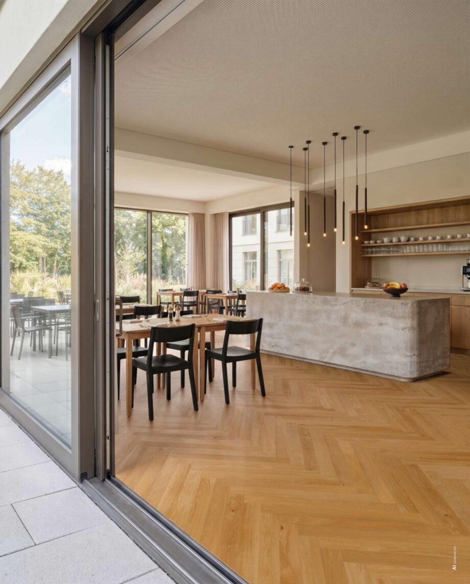 Kalanruotoparketti Bauwerk Cleverpark 900 tammi natur 14 öljytty harjattu – sisustus 3 Kalanruotoparketti Bauwerk Cleverpark 900 tammi natur 14 öljytty harjattu – 4