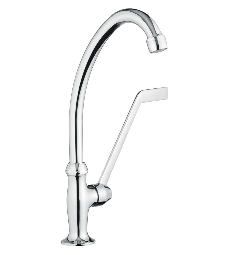 Keittiöhana Emmevi Decò Classic 12060, yksittäinen venttiili, kromi, pitkä kahva Keittiöhana Emmevi Decò Classic 12060, yksittäinen venttiili