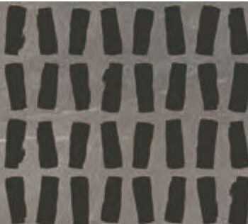 Kivikuvioinen koristelaatta ABK Poetry Stone Dec. Metal Mud, 60x120 cm, 8,5 mm, matta
