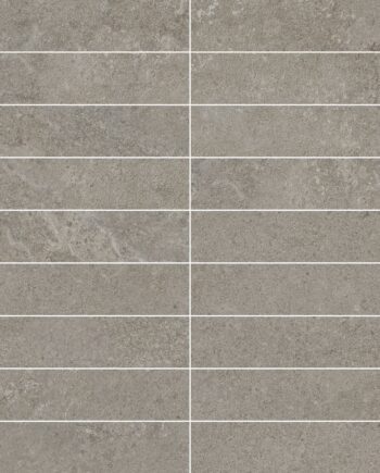 Kivipintainen mosaiikkilaatta Tau Dorset Greige 3x15, 30x30 cm, harmaanbeige