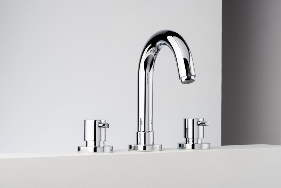 Kolmen reiän pesuallashana Emmevi Piper 45033, pop-up, kromi Kolmen reiän pesuallashana Emmevi Piper 45033, pop-up – 2