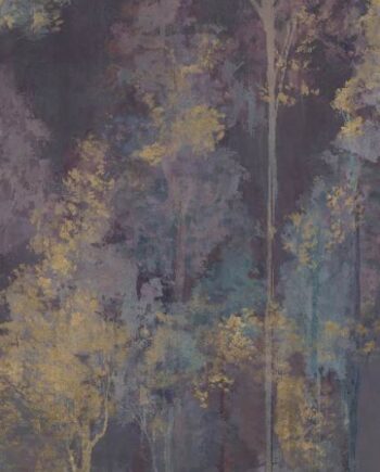 Kuviollinen koristelaatta ABK Wide&Style Trees Purple B, 120x240 cm (4 x 60x120 cm), 8,5 mm, matta