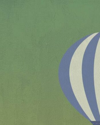 Kuviollinen koristelaatta ABK Wide&Style Baloon C, 120x240 cm (4 x 60x120 cm), 8,5 mm, matta