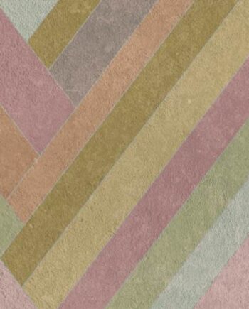 Kuviollinen koristelaatta ABK Wide&Style Blocks Lilac, 120x240 cm (4 x 60x120 cm), 8,5 mm, matta