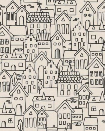 Kuviollinen koristelaatta ABK Wide&Style Paint the house, 60x120 cm, 7 mm, matta