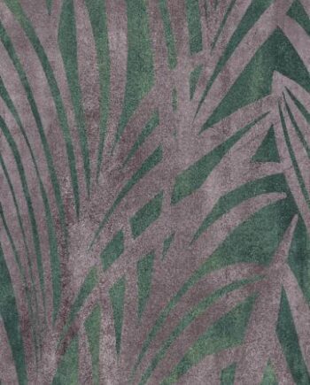 Kuviollinen koristesuurlaatta ABK Wide&Style Jungle Green, 120x280 cm, 6 mm, matta
