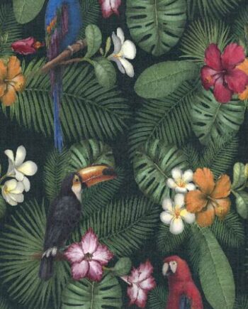 Kuviollinen koristesuurlaatta ABK Wide&Style Rain Forest, 120x280 cm, 6 mm, matta