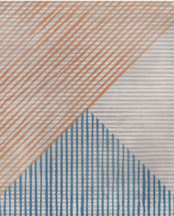 Kuviollinen lattialaatta ABK Play String Mix Multicolor, 20x20 cm, 8,5 mm, matta (nat.)