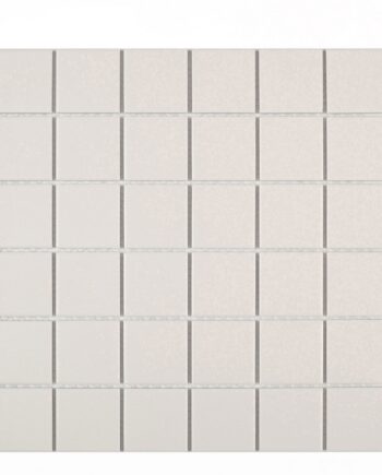 Liukastumaton keraaminen mosaiikki Dover White 5x5, 30x30 cm, 6 mm, valkoinen