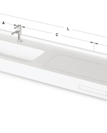 Mittatilaus tasoallas PAA QUADRO MTM, Silkstone