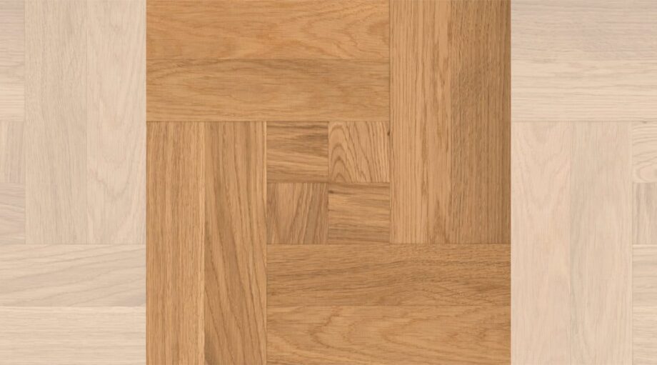 Paneeliparketti tammi Natur Paris 50, käsittelemätön, 15 x 300 x 300 mm