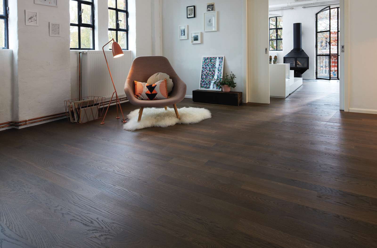 Parketti Bauwerk Cleverpark 1250 savustettu tammi Crema 14 B-Protect – 2