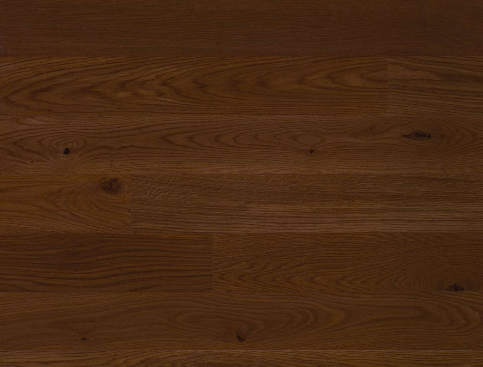Parketti Bauwerk Studiopark kevyesti savustettu tammi Cacao 15 öljytty