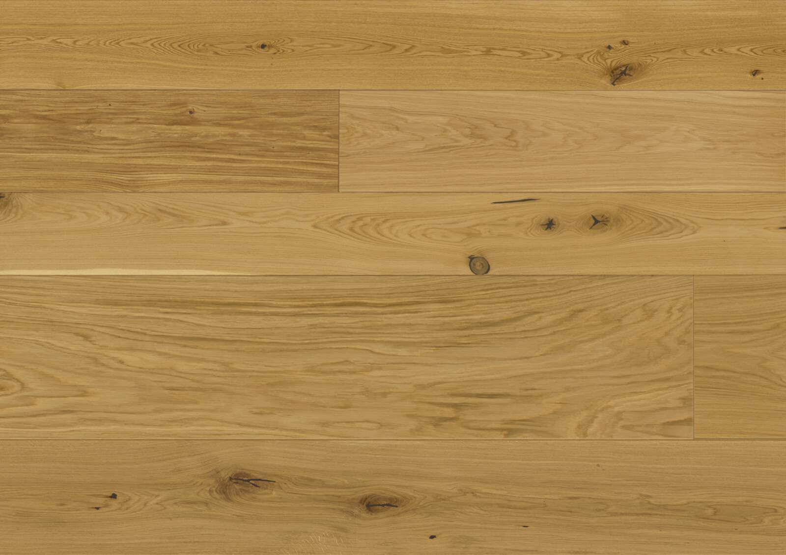 Parketti Bauwerk Unicopark tammi natur 35 öljytty harjattu